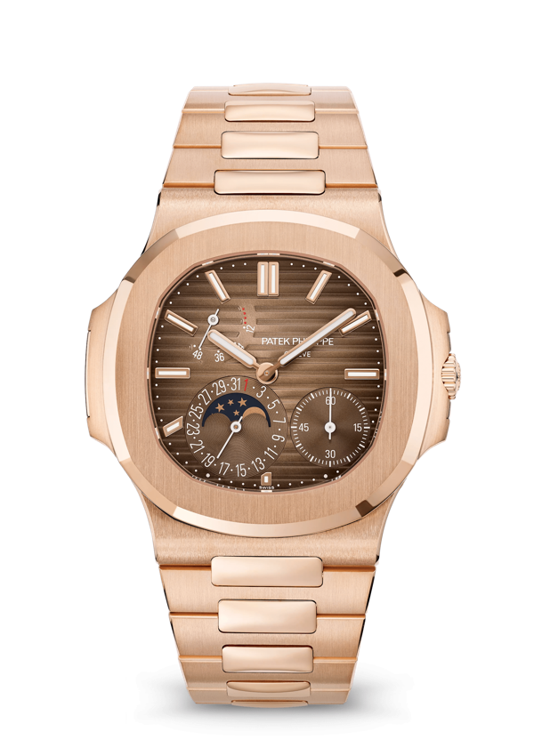 Patek Philippe Nautilus 5712 Moon Phases Rose Gold 5712/1R-001