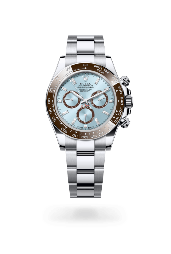 Rolex Daytona Platinum – Baguette Blue Dial 126506