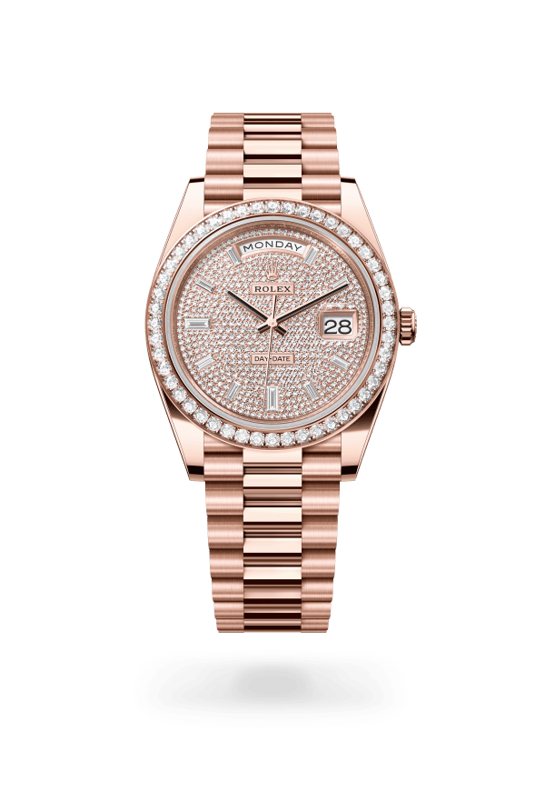 Rolex Day-Date 228345RBR 18ct Everose Gold