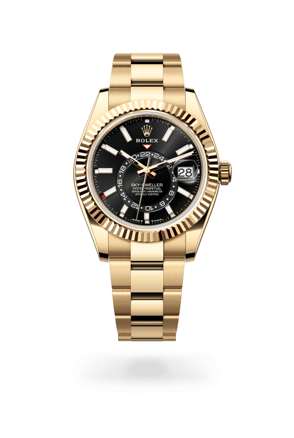 Rolex Sky-Dweller Yellow Gold – Black Dial 336938